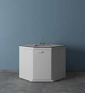 Стол-мойка СМС-Д (угловой)